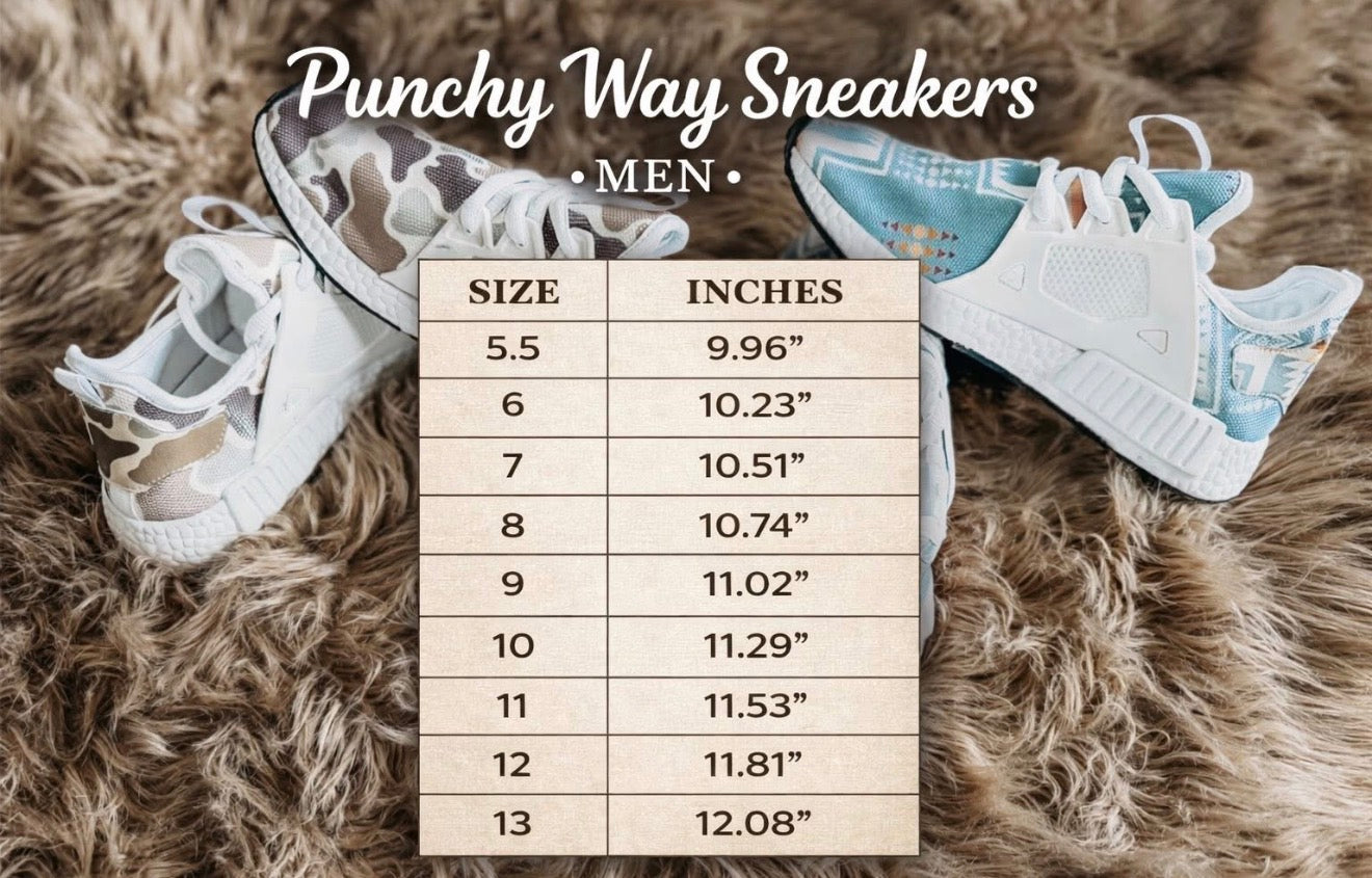 Preorder | Punchy Way Sneakers
