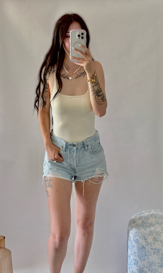 The Basic Tank | Butter Cream