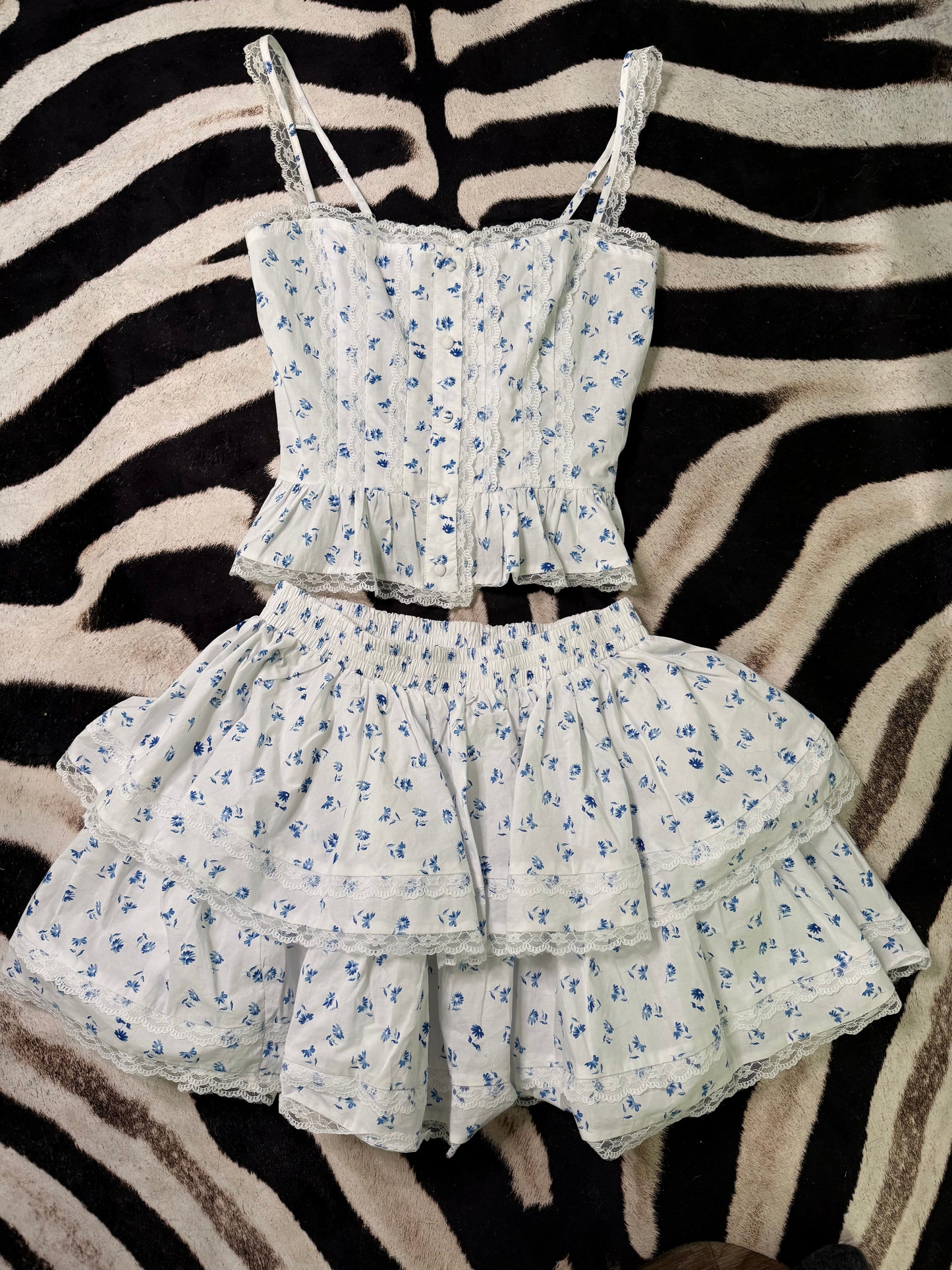 More is More Ruffled Skirt Set