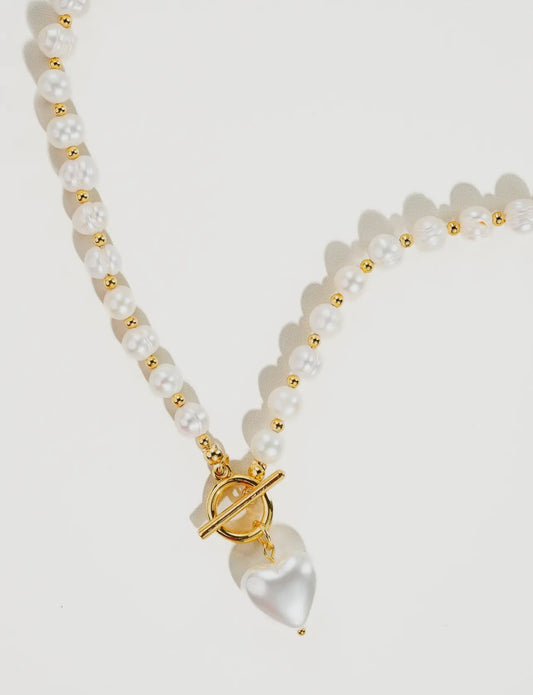 Wren Vintage Pearl Necklace