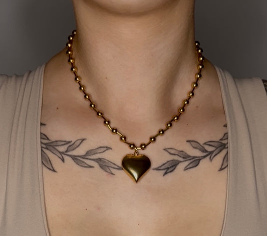 Paris Heart Necklace