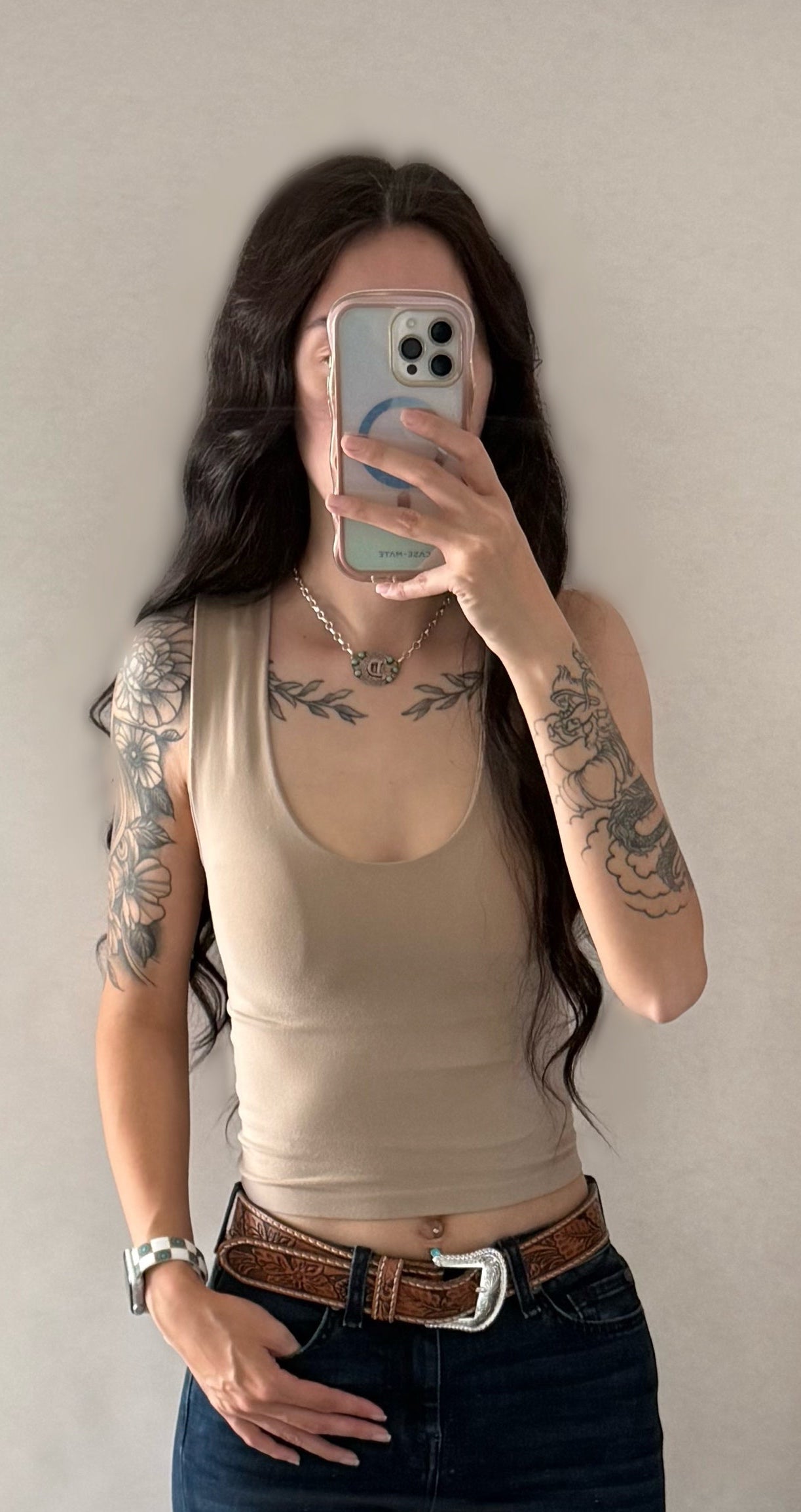 Seamless Top | Taupe