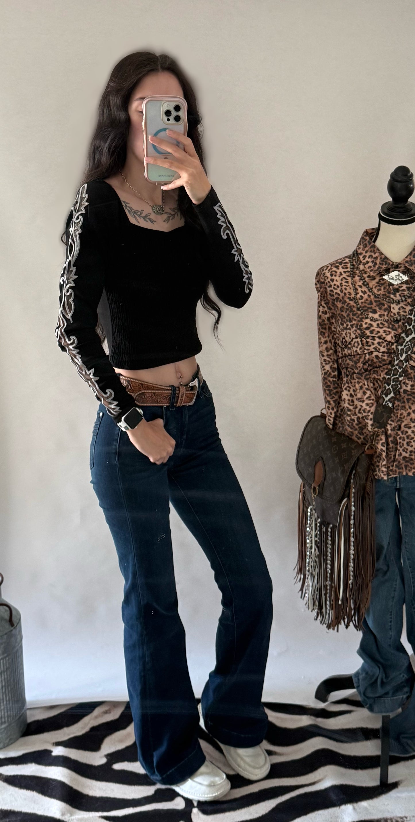Cut it Western Top