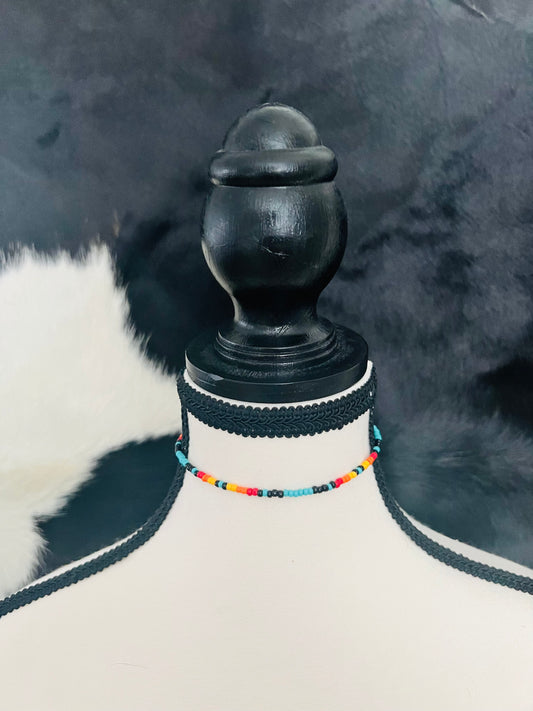 Faith Western Beaded Choker