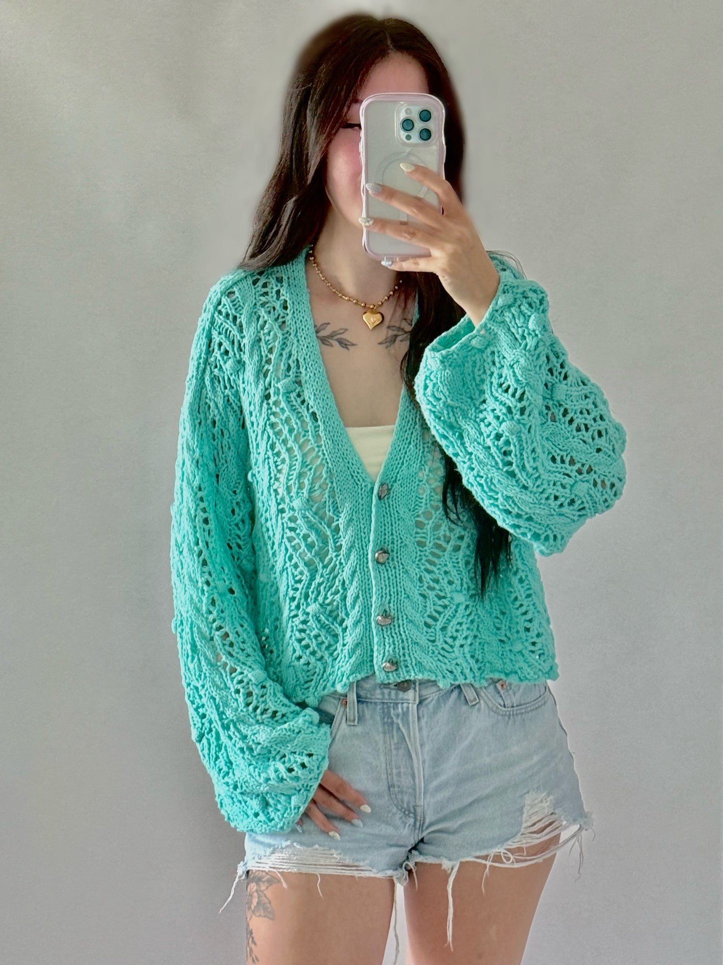 Bubblegum Blue Sweater