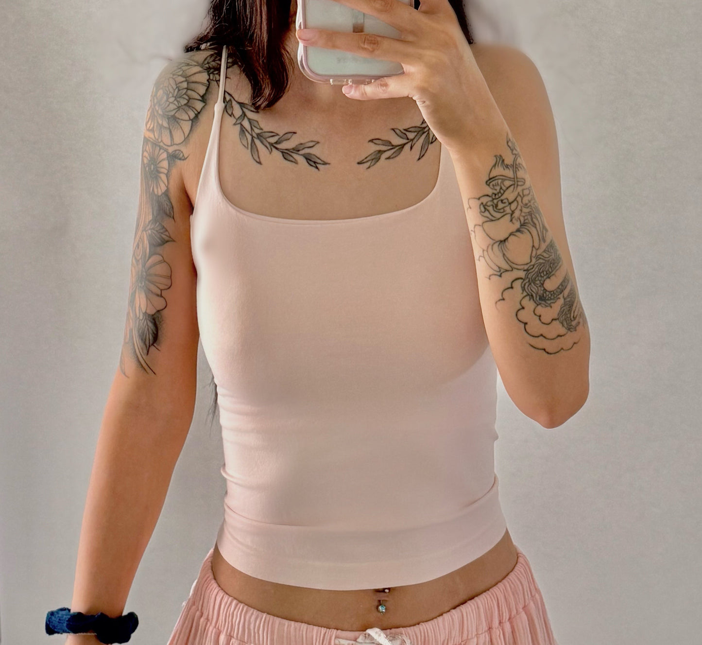 The Basic Tank | Peachy Pink