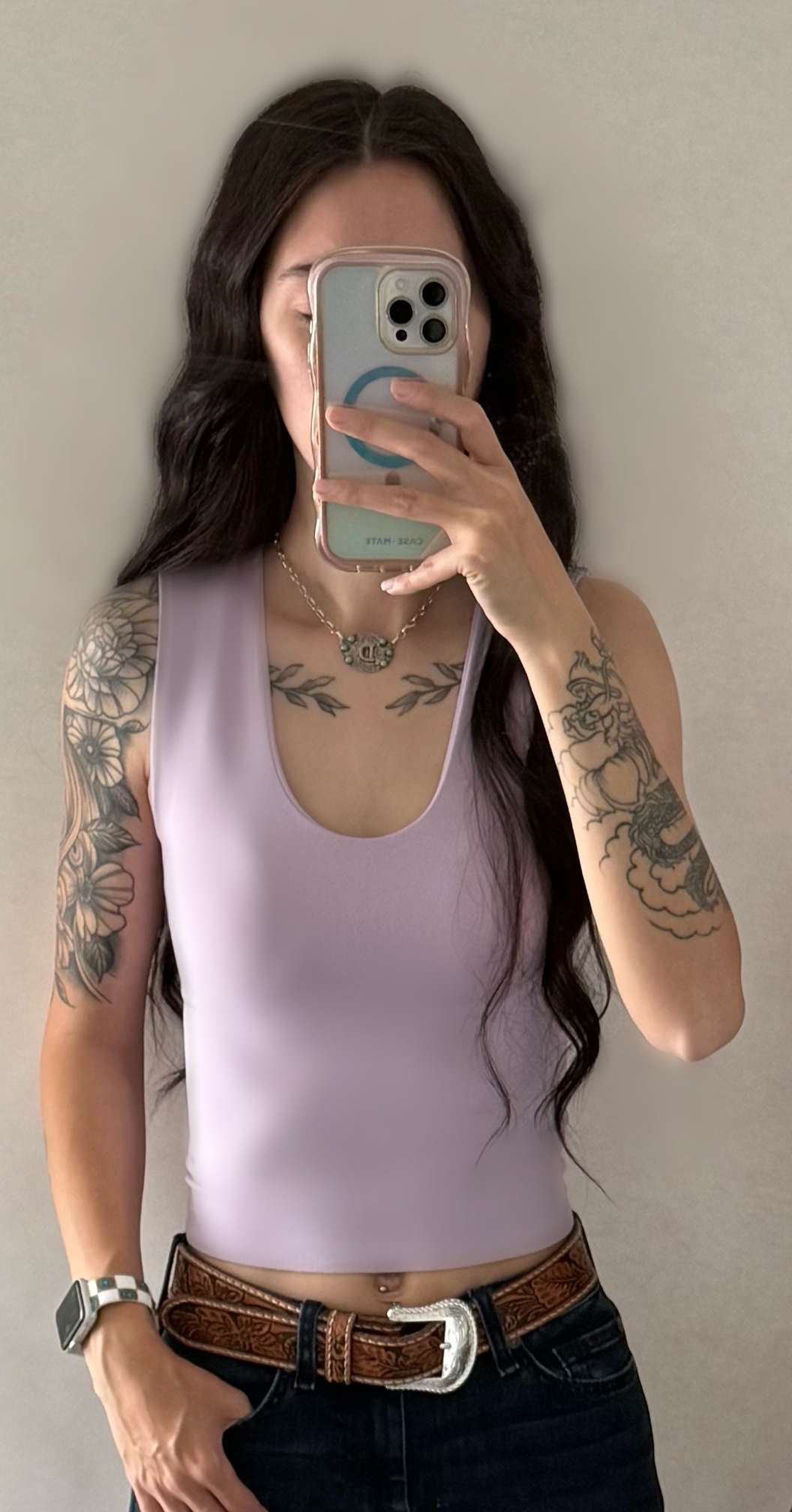 Seamless Top| Hyacinth