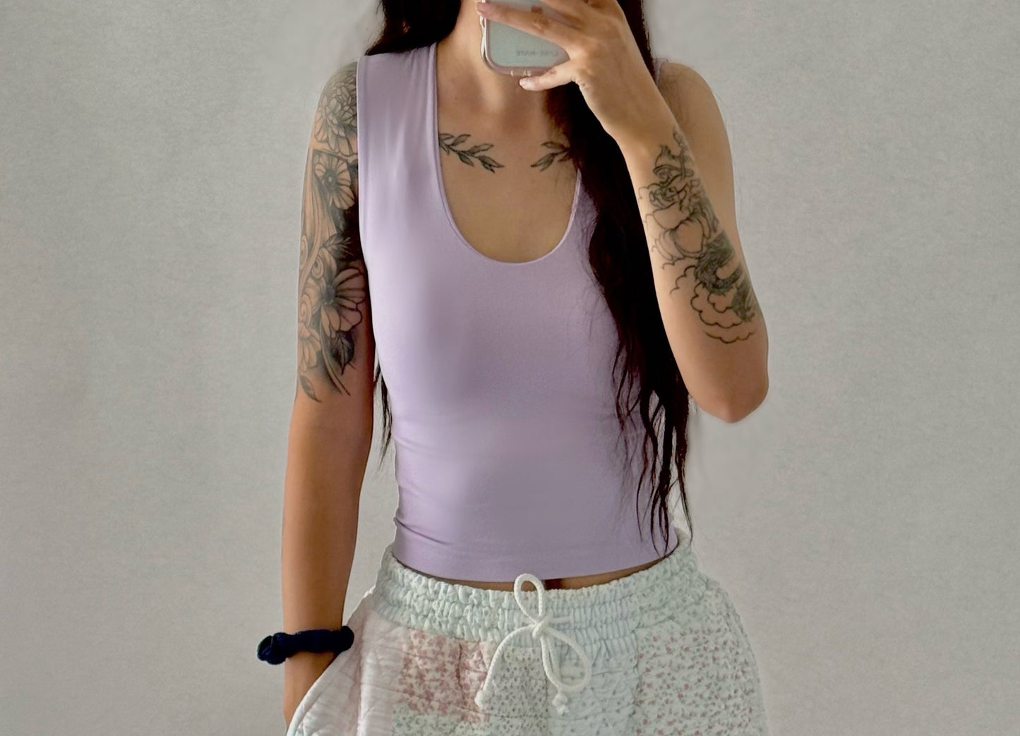 Seamless Top| Hyacinth