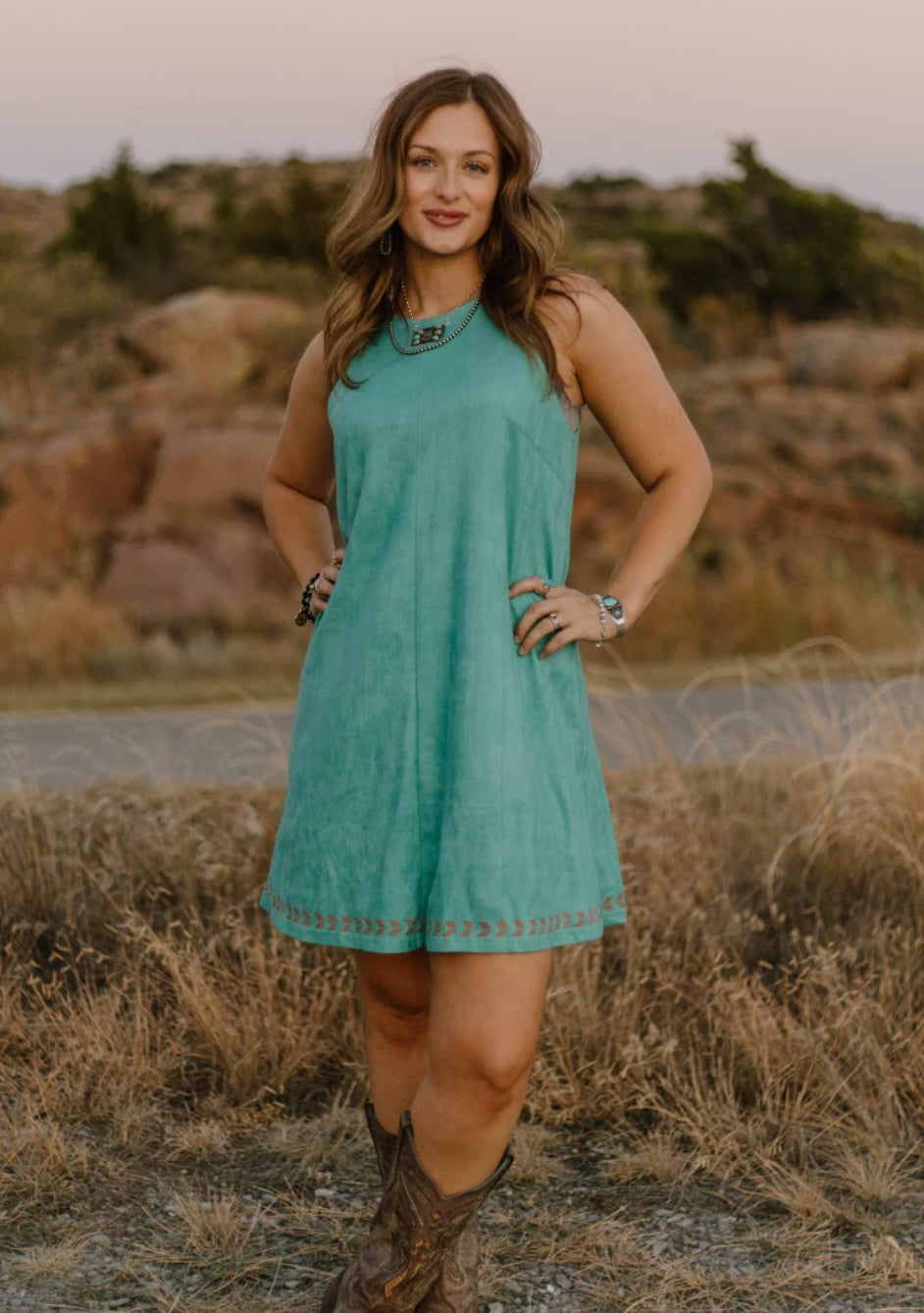 Turquoise Trails Dress