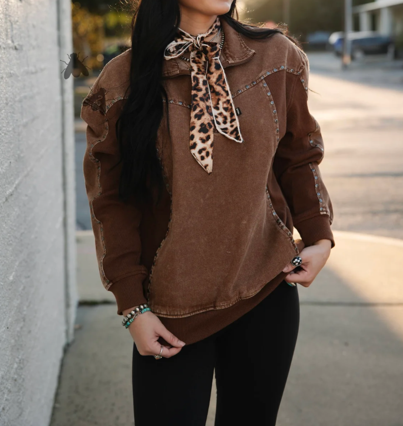 Silver Creek Zip | Chocolate