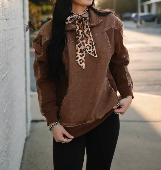 Silver Creek Zip | Chocolate