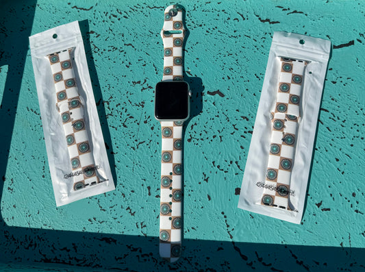 Checkered Concho Band