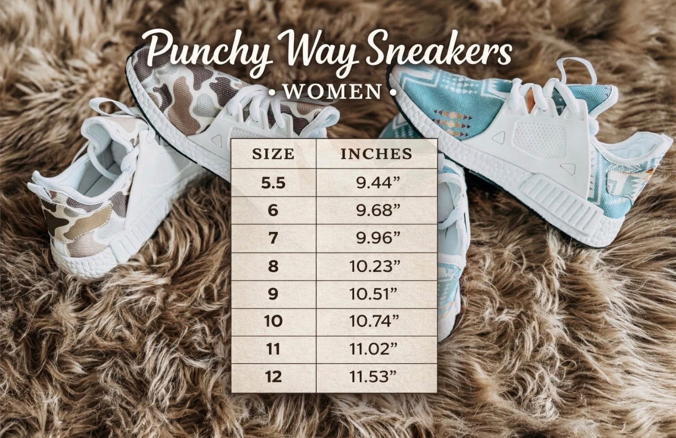 Preorder | Punchy Way Sneakers