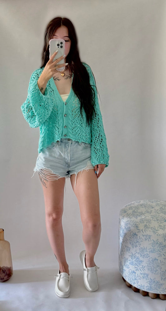 Bubblegum Blue Sweater