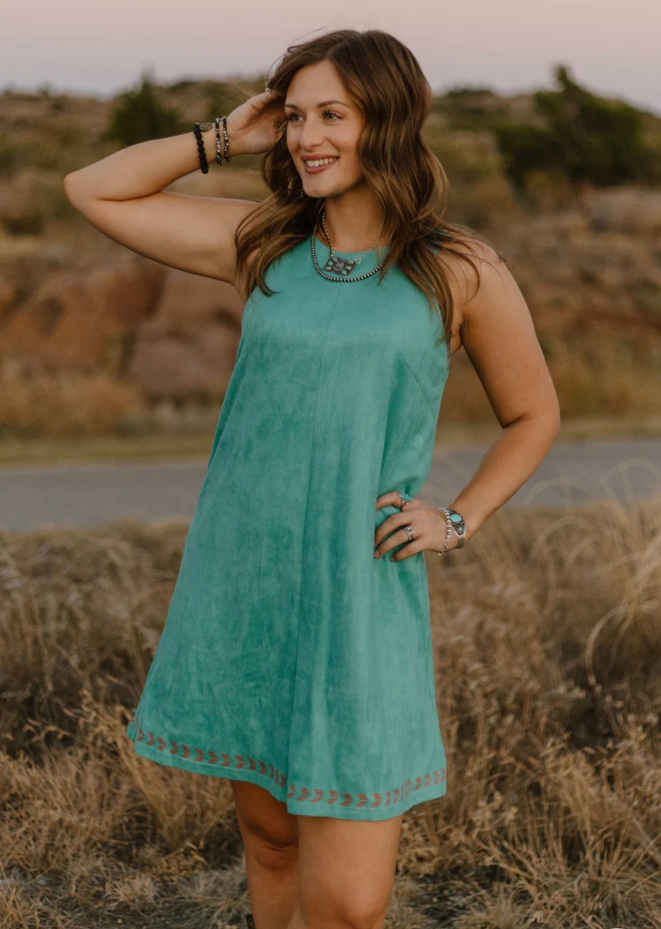 Turquoise Trails Dress
