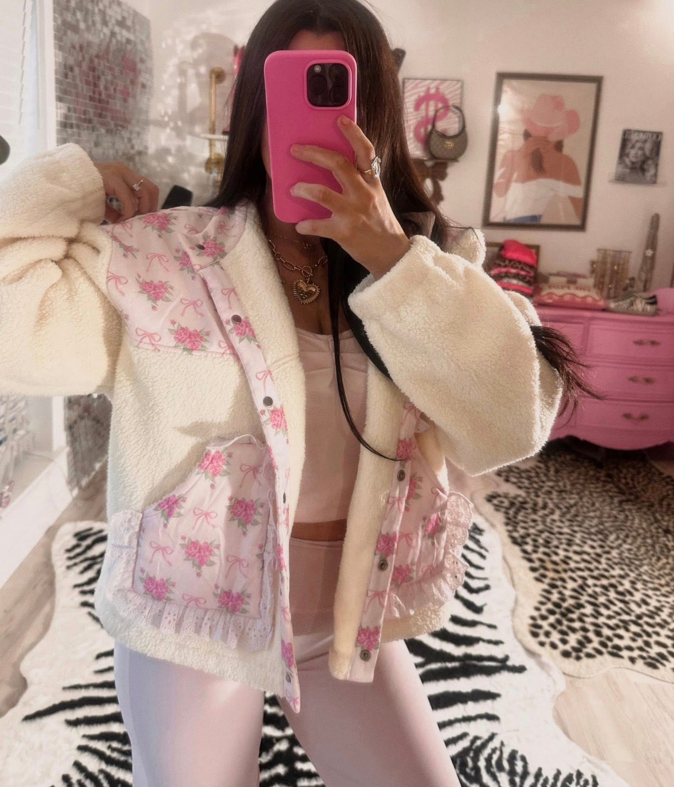 Bows + Bouquets Sherpa | Preorder