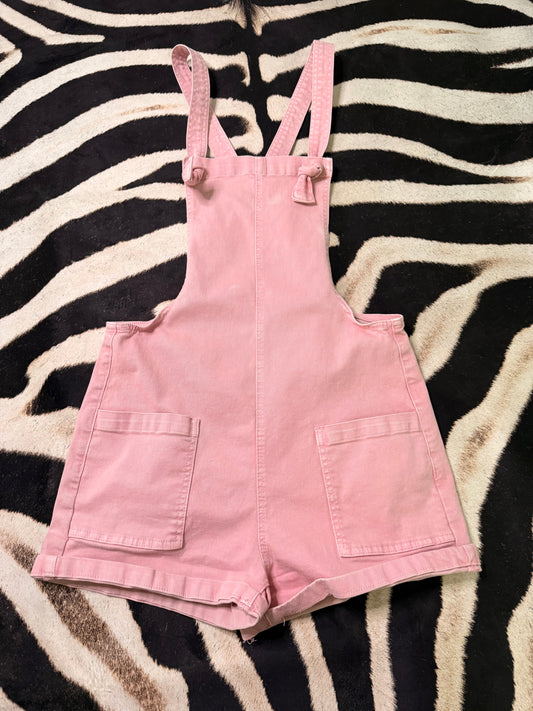 Denim Knotted Romper