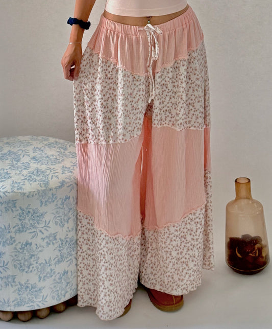Pink Blossom Pants