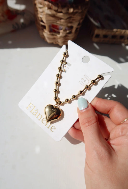 Paris Heart Necklace